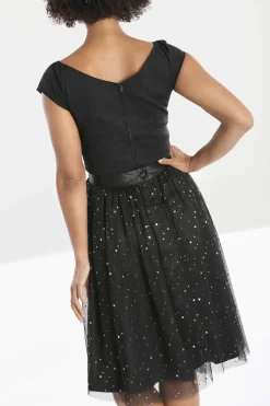 Hell Bunny Infinity 50's Skirt Black Best