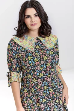 Hell Bunny Ingalls Mini Dress Black Sale