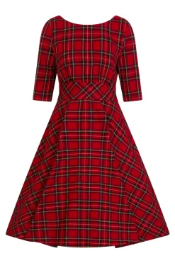 Hell Bunny Irvine 50's Dress Red Outlet