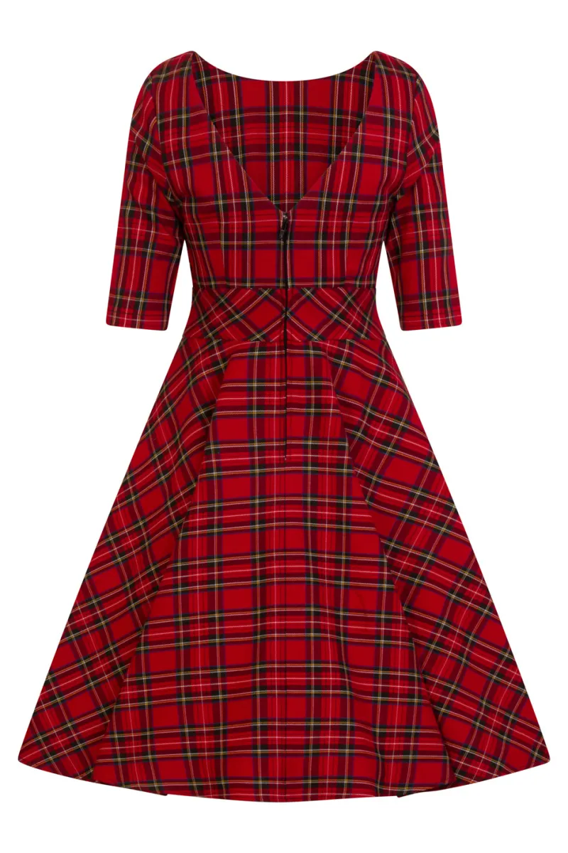 Hell Bunny Irvine 50's Dress Red Outlet