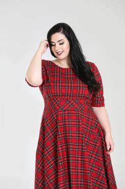 Hell Bunny Irvine 50's Dress Red Outlet