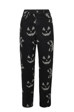 Hell Bunny Jack-O-Lantern Jeans Black