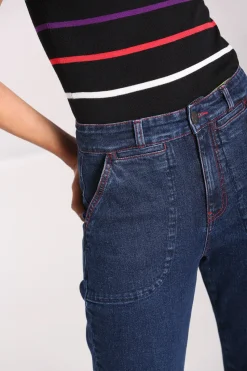 Hell Bunny Jaclyn Jeans Blue Best