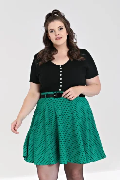 Hell Bunny Josie Top Black Online