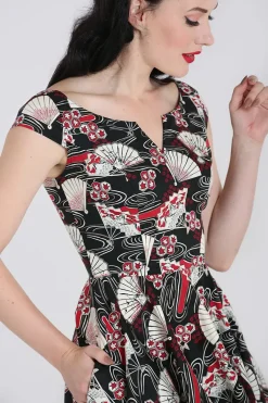 Hell Bunny Lanah Mid Dress Black Online