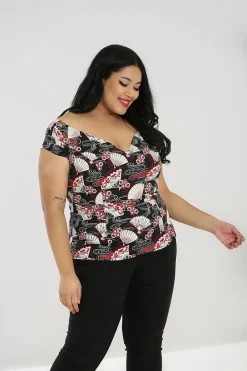 Hell Bunny Lanah Top Black Best