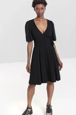Hell Bunny Liara Dress Black Outlet