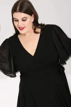 Hell Bunny Liara Dress Black Outlet