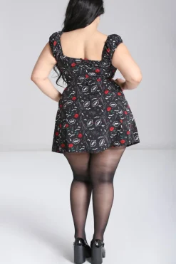 Hell Bunny Lilith Mini Dress Black