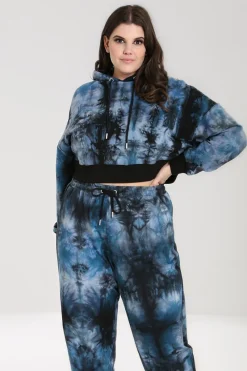 Hell Bunny Lost Hoodie Navy Discount