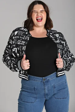 Hell Bunny Love Yourself Jacket Black Sale