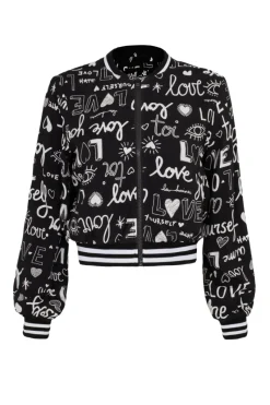 Hell Bunny Love Yourself Jacket Black Sale