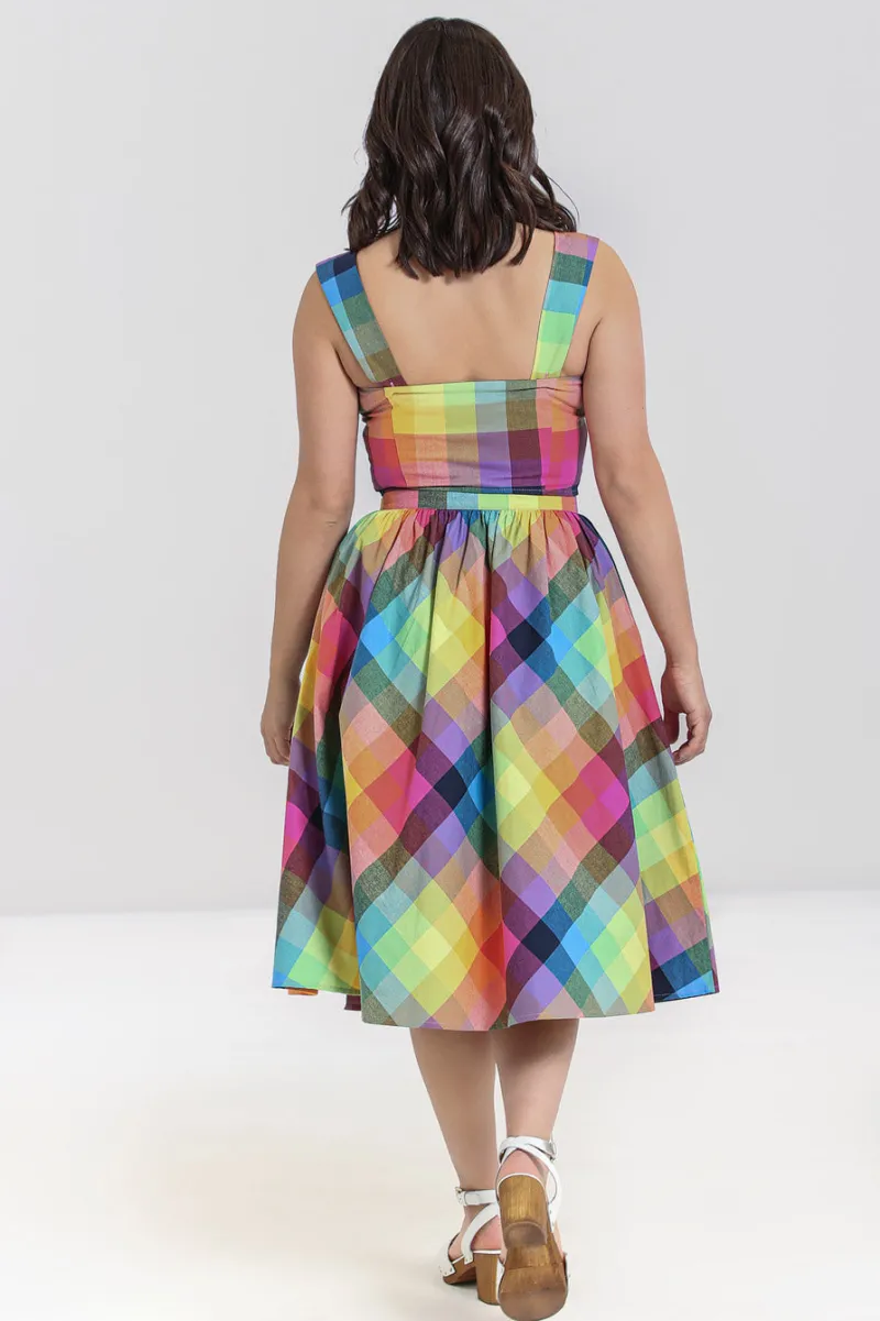 Hell Bunny Lucia 50's Skirt MultiColour