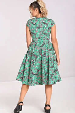 Hell Bunny Madilynn 50's Dress Green Clearance