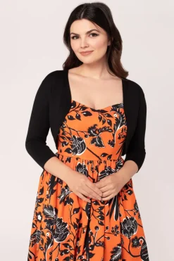 Hell Bunny Maggie Bolero Black Hot