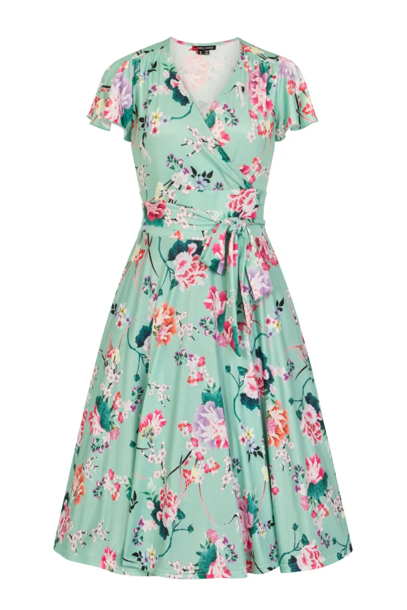 Hell Bunny Midori Dress Mint