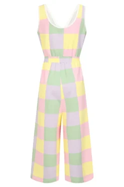 Hell Bunny Mila Jumpsuit MultiColour New