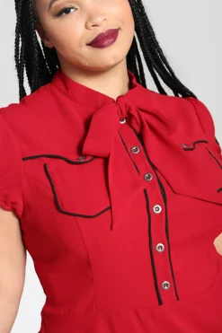 Hell Bunny Millie Dress Red Online