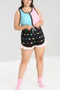 Hell Bunny Mimi Shorts Black Outlet