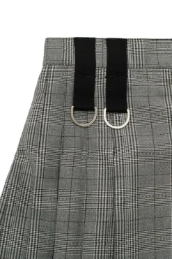 Hell Bunny Mina Skirt Grey Hot