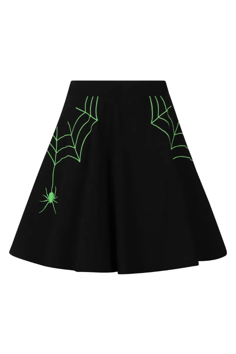 Hell Bunny Miss Muffet Mini Skirt Outlet