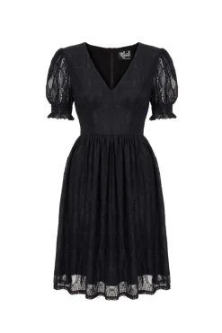 Hell Bunny Mortem Mini Dress Black Sale