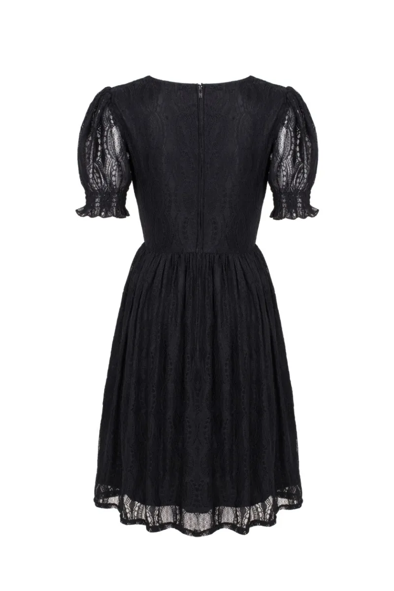 Hell Bunny Mortem Mini Dress Black Sale