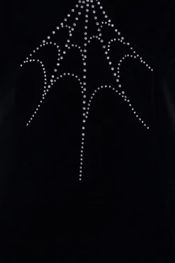 Hell Bunny Morticia Dress Black Clearance