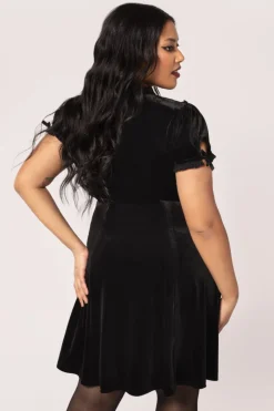 Hell Bunny Mourning Dress Black Outlet