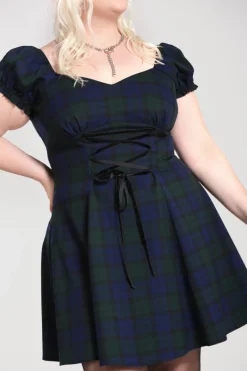 Hell Bunny Nora Mini Dress DublinTartan