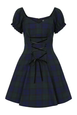 Hell Bunny Nora Mini Dress DublinTartan