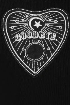 Hell Bunny Oculus Top Black Clearance