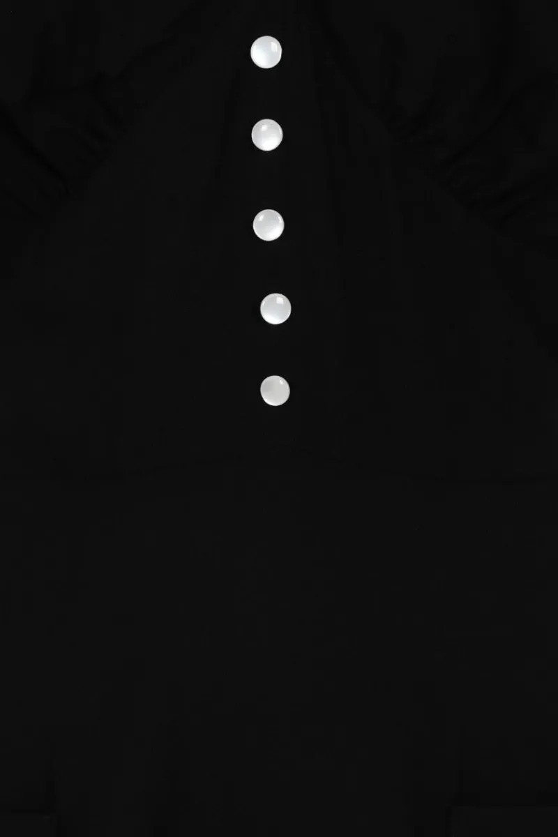 Hell Bunny Olivia Mid Dress Black