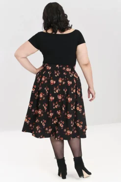 Hell Bunny Orla Skirt Black Best