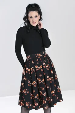 Hell Bunny Orla Skirt Black Best