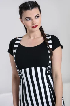 Hell Bunny Otho Pinafore Skirt Discount