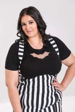 Hell Bunny Otho Pinafore Skirt Discount