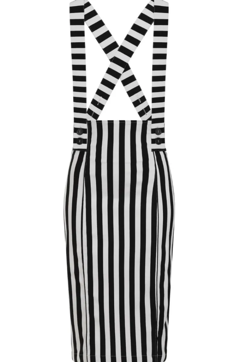 Hell Bunny Otho Pinafore Skirt Discount