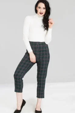 Hell Bunny Peebles Cigarette Trousers New