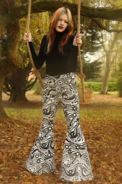 Hell Bunny Penny Jeans Ivory Best