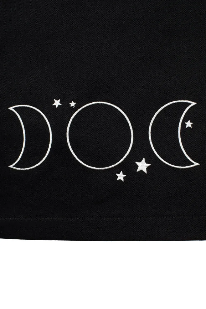 Hell Bunny Phaze Skirt Black Clearance