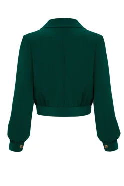 Hell Bunny Ravenwood Jacket Khaki