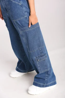Hell Bunny Reese Jeans Blue Online