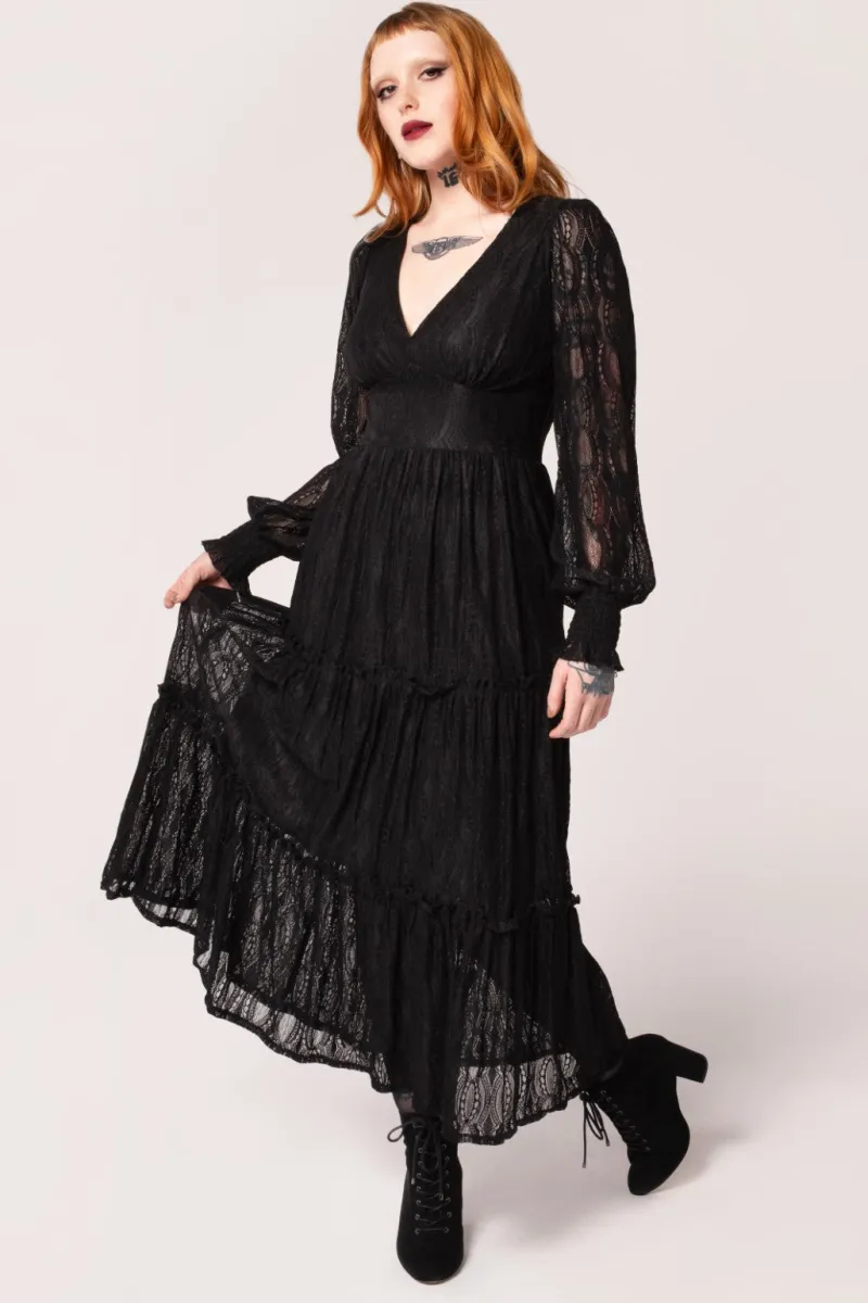 Hell Bunny Rhea Dress Black Discount