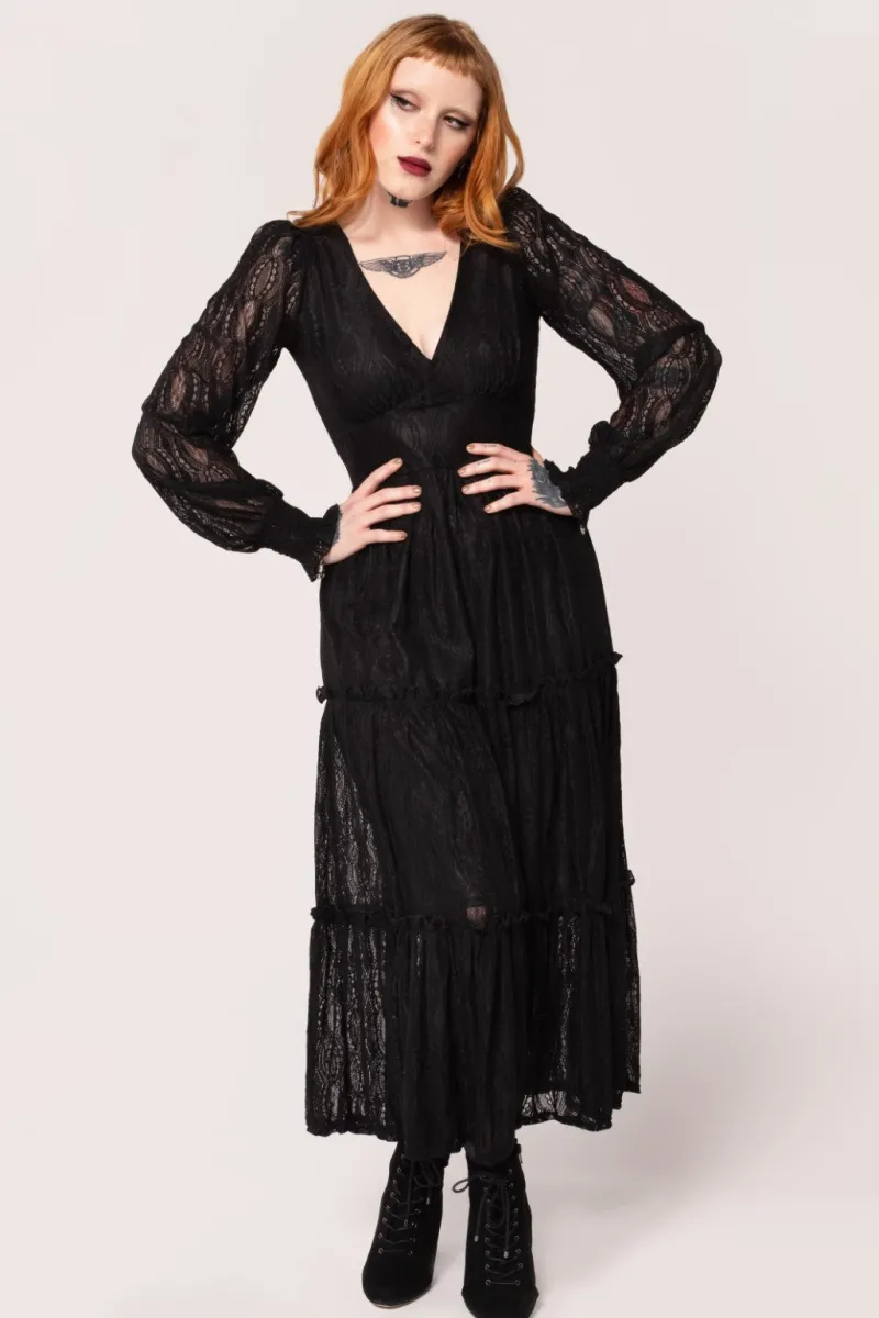 Hell Bunny Rhea Dress Black Discount