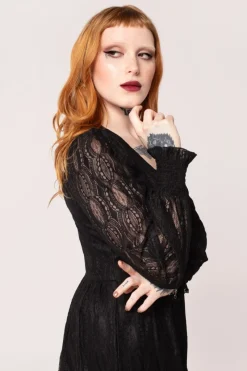 Hell Bunny Rhea Dress Black Discount