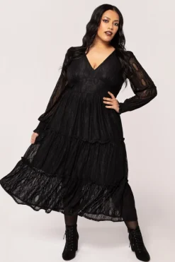 Hell Bunny Rhea Dress Black Discount