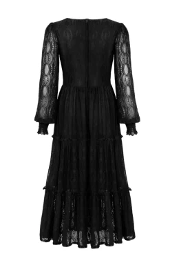 Hell Bunny Rhea Dress Black Discount