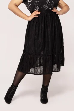 Hell Bunny Rhea Skirt Black Best