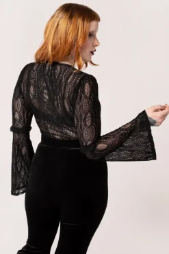 Hell Bunny Rhea Top Black